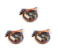 Agwuoetr 3X Module D'Affichage LCD TFT Couleur IPS 1,28 Pouces ÉCran Rond LED RVB 1,28 Pouces 240X240 Lecteur GC9A01 Interface SPI 4 Fils