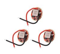 Agwuoetr 3X Module de Carte de Pilote XHP70 6 V LED 5 A Carte de Pilote à Courant Constant 22 mm Tension D'Entrée 6-12,6 V Accessoires de Lampe de Poche