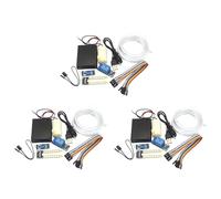 Agwuoetr 3X Module D'Irrigation Automatique Kit de Bricolage Module D'Arrosage Automatique Détection de L'Humidité Du Sol Pompage Automatique de L'Eau
