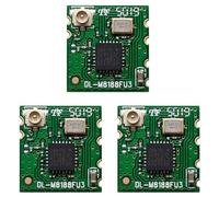 Agwuoetr 3X Module WiFi sans RTL8188FTV avec Bloc pour Interface USB Linux Android 2,4 GHz BL-M8188FU3