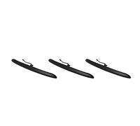 Agwuoetr 3X Poignee de Couvercle de Coffre de Voiture Noire avec Bouton Cle Pour- E46 325I 323I 328I 51137171699