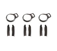 Agwuoetr 3X pour BRZ 86 2012-2020 Console Centrale Bande Latérale Panneau de Changement de Vitesse Décor Couvercle Garniture Cadre Accessoires de Voiture