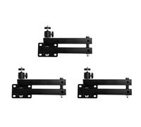 Agwuoetr 3X Support Mural de Projecteur Pliable Support de de Projecteur Mural de Plafond Réglable Universel Support de Support de Projecteurs