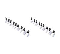 Agwuoetr 4 Pièces 88 Touches Amovibles Étiquettes de Touches de Piano Autocollants pour Clavier de Piano Marqueur de Notes de Piano pour Étudiants Débutants Multicolore