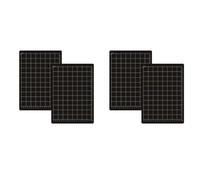 Agwuoetr 4 Pièces 9 Pouces de Large 12,5 Pouces de Long Cale de Coupe Magnétique Grille de Cales Magnétiques Machine de Gaufrage Tampons de Matrice Cale Magnétique pour Découpeuse