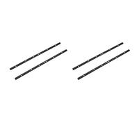 Agwuoetr 4 Pièces Séries Châssis en Métal Poutre Poutre Châssis Cadre Latéral pour B14 B24 1/16 Voiture Télécommande Mise à Niveau Pièces Accessoires
