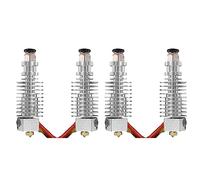 Agwuoetr 4 Pièces Séries V5 J Tête Hotend Extrudeuse Chaude 0.4mm Pièces D'Imprimante 3D pour Imprimante 3D I3 pour Filament 1.75mm