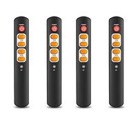 Agwuoetr 4 Télécommandes Intelligentes Universelles à 6 Boutons avec Fonction d'apprentissage de Copie IR pour TV, STB, DVD, DVB, Magnétoscope B