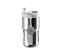 Agwuoetr 420ML Tasse D'Isolation de Café Intelligente Numérique en Acier Inoxydable Affichage de la Température LED Bouteille Tasse de Véhicule de Voiture 18 X 8,3 X 7,9 cm Argent