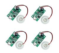 Agwuoetr 4Pcs 20MM Brumisateur à Ultrasons Brumisateur Atomiseur Transducteur Atomiseur Film Plaque Accessoires Humidificateur Joint en Caoutchouc