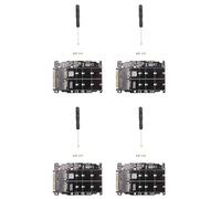 Agwuoetr 4X 2 en 1 M.2 NVMe U2PCB M.2 NVME SSD Clé M Clé B SSD vers U.2 SFF-8639 Adaptateur PCIe M2 Convertisseur PièCes D'Ordinateur de Bureau