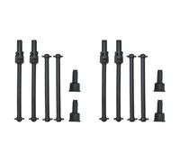 Agwuoetr 4X Arbre de Transmission et Arrière pour HBX 901 901A 903 903A 905 905A 1/12 RC Voiture Mises à Niveau Pièces Accessoires de Rechange