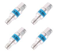 Agwuoetr 4X Bloc CC Coaxial DC-6Ghz SMA Redresseur en Alliage à Trois Éléments, Mini Isolant