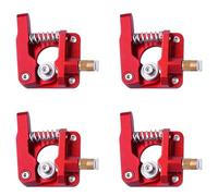 Agwuoetr 4X Kit D'Extrudeuse, EntraîNement D'EntraîNement de L'Extrudeuse en Aluminium de Remplacement pour 3/3 Pro -10, 10S, -10 S4, -10 S5, 1,75 mm à Droite