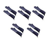 Agwuoetr 5 Paire Professionnelle Mitaines de Four en Silicone de Cuisson Longueur du Coude Résistants à la Chaleur