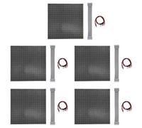 Agwuoetr 5 Pièces P6 Panneau D'Écran LED Extérieur 32X32 Pixels Module D'Affichage LED 192X192Mm 1/4 Scan Panneau D'Écran LED Couleur RVB
