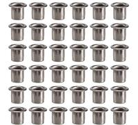 Agwuoetr 50 PièCes Oeillets pour Bricolage Kydex Gaine 7Mm Rivet PièCes D'Outils à Main Oeillet Trou Perforateur Trousse à Outils