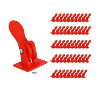 Agwuoetr 50Pcs Niveau Système Outil de Pose de Carrelage Nivellement Positionneur Est Utilisé pour Poser des Carreaux Muraux