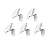 Agwuoetr 5X Détecteur de Présence Humaine Tuya Zigbee avec Support Capteur PIR Intelligent Du Corps Humain Radar MmWave Capteur de Mouvement à Micro-Ondes Détecter