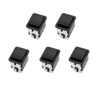 Agwuoetr 5X Interrupteur à Bascule, HY12-9-3 6 Broches Interrupteur à Bascule Électrique Industriel 125 V/250 V Bouton-Poussoir