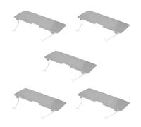 Agwuoetr 5X pour Classe E W124 Pare-Chocs Crochet de Remorquage Couvercle de Trou de Remorquage Couvercle de Garniture de Remorque Plaque de Capuchon Traction Couverture de Coque