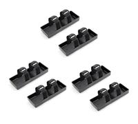 Agwuoetr 6 Ensembles de Supports de BoîTier de Batterie en Plastique pour Plateau Batterie TéLéCommandé pour 1/8 1/10 Axial SCX10 TRX4 D90 PièCes Voiture Chenille TéLéCommandéEs