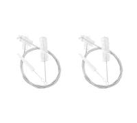 Agwuoetr 6 PièCes Cor FrançAis Trombone Trompette Ensemble de Nettoyage en Acier Inoxydable Brosse en Nylon Brosse de Nettoyage pour Instruments de Musique