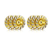 Agwuoetr 6 Pièces Séries Turbo Row Diamond Broyage Coupe Meule Béton Turbo Coupe Disque Grinder pour Sable de Murs En Béton,