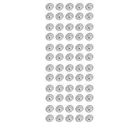 Agwuoetr 60 PièCes SéRies -16B 5/8 Pouces Acier à Roulement Roller Ball Convoyeur à Bride Unité de Transfert