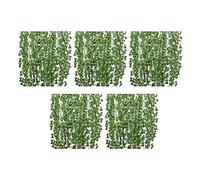 Agwuoetr 60 Pièces Séries Artificiel Lierre Vigne Suspendus Guirlande Fausse Feuille Vigne Famille Jardin Décoration Murale de Mariage, 84 Pieds, Vert