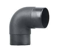 Agwuoetr 60Mm Voiture RéChauffeur d'air Conduit Tuyau éVent Sortie L Forme Coude Coude Tuyau Connecteur D'éChappement pour Eberspaecher