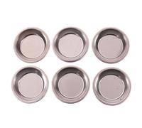 Agwuoetr 6pcs Plateau à Peinture en Métal pour Outils de Modélisme, Plateau à Mélanger la Couleur de la Peinture B