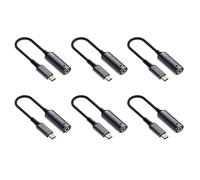 Agwuoetr 6X 140W DC Chargeur D'Ordinateur Portable 5V 9V 20 DC 5.5x2.5mm à USB C Type C PD Adaptateur Secteur Convertisseur Câble de Charge