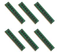 Agwuoetr 6X 4 Go 2RX8 PC3-10600E 1,5 V DDR3 1333 MHz ECC Mémoire RAM sans Tampon pour Serveur Workstation (4G)