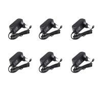 Agwuoetr 6X AC DC 12V 2A 24W Fourniture de Puissance Adaptateur Transformateur pour 5050 3528 LED Bande de Lampe Prise EU
