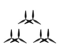 Agwuoetr 6X Hélice 15 Pouces 15x7x3 3 Pales Hélice Haute Efficacité CW+CCW pour Drones de Course FPV