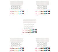 Agwuoetr 750 Pièces Séries ÉBauches de Sublimation Porte-Clés en Vrac, Ensemble D'Ornement de Porte-Clés pour L'Artisanat, la Fabrication de