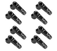 Agwuoetr 8 Pièces Séries Métal 25T Servo Corne Servo Bras Compatible avec Futaba Savox Servo pour 1/8 1/10 Voiture de Dérive Tout-Terrain Télécommandée, 2