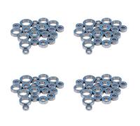 Agwuoetr 84 Pièces Séries Kit de Roulement Scellé pour Slash VXL Stampede HQ727 1/10 Télécommandée Voiture Mise à Niveau Pièces Accessoires
