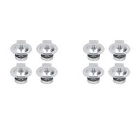 Agwuoetr 8Set Pieds de Ruche Anti-Fourmis en Acier Inoxydable Base de Ruche Apiculture Support de Ruche Outil de PièGe de Ruche pour Apiculteur