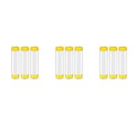 Agwuoetr 9X 16Oz Inverted Plastic Squeeze Bottles, Rechargeable Tip Large Valve Dispenser Condiment Squeeze Bottle pour Sauces Ketchup