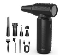 Agwuoetr à Air Comprimé, Souffleur sans 130 000 TR/Min, Électrique Réglable à 3 Vitesses pour Clavier, Ordinateur, Voiture, Maison