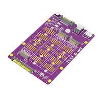 Agwuoetr Adaptateur Combo M.2 (NGFF) NVMe - Adaptateur SSD M.2 (NGFF) NVMe vers SFF-8611/8612/8654/et Adaptateur U.2 (SFF-8639)