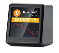 Agwuoetr Afficheur de Cryptomonnaie Bitcoin Machine de Minage de Bitcoin Afficheur de Cryptomonnaie 300 Principales Cryptomonnaies Pouvant Être Échangées Librement