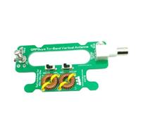 Agwuoetr Antenne Verticale Tribande Portable 10 W 40-30-20 M, Pièces de Bricolage/Assemblée, Port Portable 10 W 40-30-20 M,