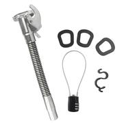 Agwuoetr Bec Versez Carburant en Acier Inoxydable avec Bec Verseur Flexible de 29,5cm de Long pour Bouteilles de Gaz Américaines de 5L, 10L et 20L