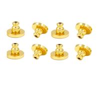 Agwuoetr Boucle D'Oreille Plaqué Or 18 Carats Boucle D'Oreille de Sécurité pour Clous D'Oreille de Remplacement, Non Irritant, Adapté Aux Oreilles Sensibles, A