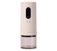 Agwuoetr Broyeur de Café Portable Grinder de Café de à Burr avec Paramètres de Mouture Réglables pour le Bureau de Camping en Voyage A