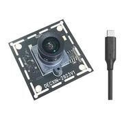 Agwuoetr Caméra Industrielle à Obturateur Global USB3.0 1,3MP 93°, Module de Caméra 400 Images sans Pilote pour WINXP/7 8 10 Linux Android
