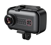 Agwuoetr Caméra Sportive sans 2K pour Moto, Enregistreur avec WiFi, Caméra pour Chien, Chat, Collier pour Animal de Compagnie, Action Cam